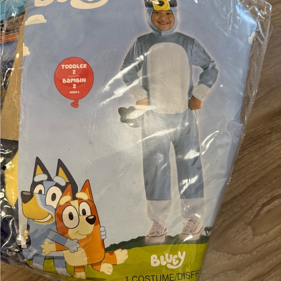 Other - Ludo Bluey Costume Jumpsuit, Headpiece, Tail Toddler Size 2T
